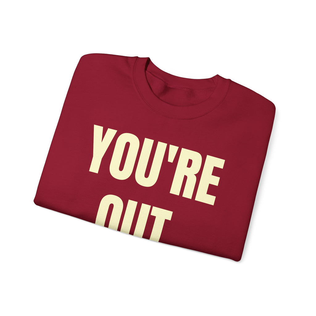 YOU OUT! - Unisex Heavy Blend™ Crewneck Sweatshirt